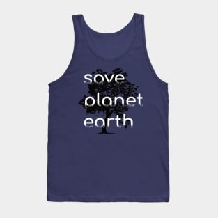 Save Planet Earth Tank Top